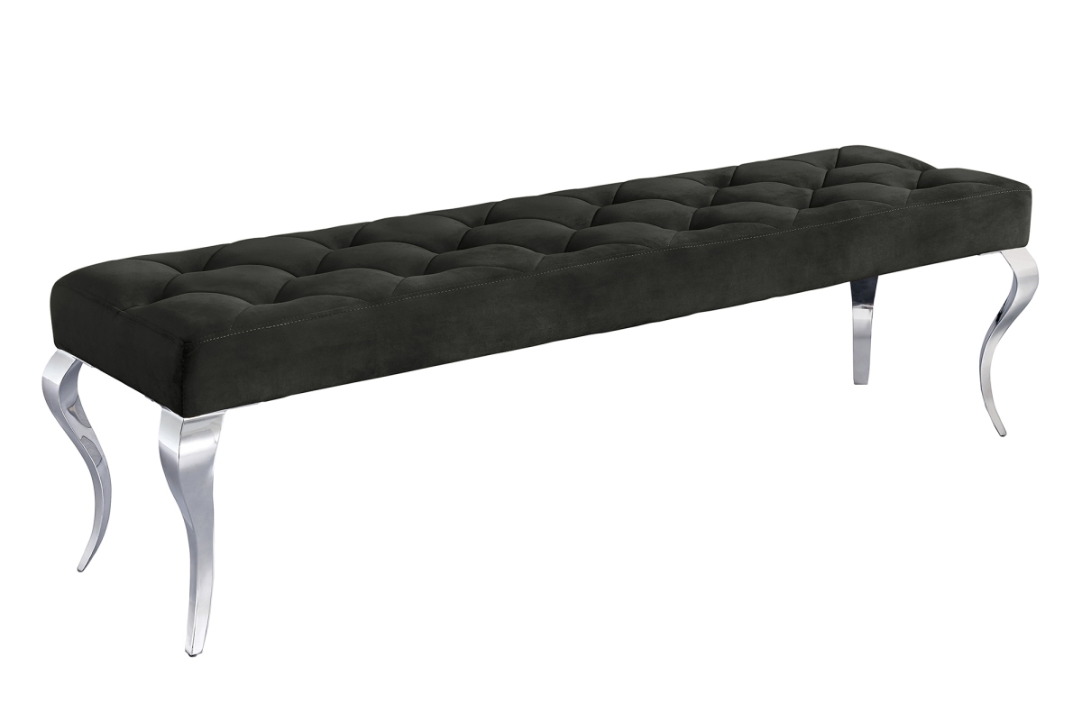 MODERN BAROCK fekete ülőpad 170cm