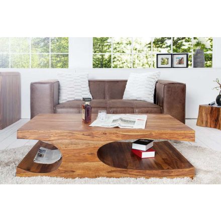 Luxus dohányzóasztal Island sheesham