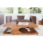 Luxus dohányzóasztal Island sheesham