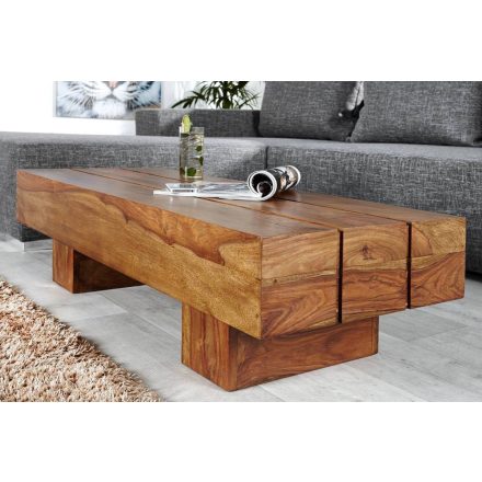Dohányzóasztal Timber Grand 100 cm sheesham