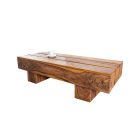 Dohányzóasztal Timber Grand 100 cm sheesham