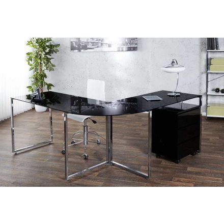 Íróasztal Atelier fekete