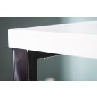 Luxus íróasztal Office II fehér 120x60cm