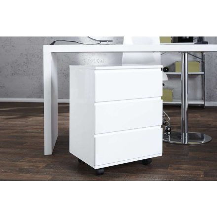 Fiókos szekrény Boss fehér