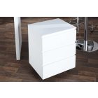 Fiókos szekrény Boss fehér