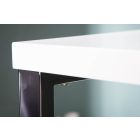 Luxus íróasztal Office IV fehér 160x60cm