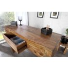 Íróasztal Timber Rock 100cm fiókos sheesham 