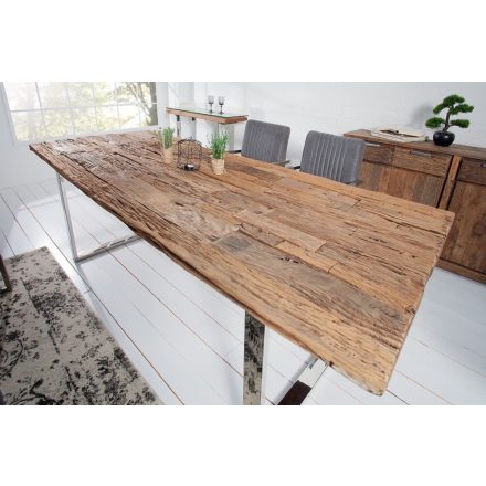 Luxus étkezőasztal Shark 200 cm teakfa