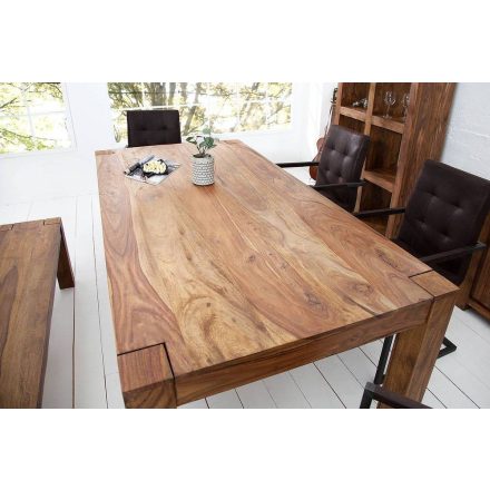 Étkezőasztal masszív Timber 200 cm sheesham