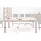 Étkezőasztal masszív Timber 200 cm sheesham