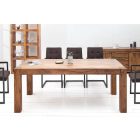 Étkezőasztal masszív Timber 160 cm sheesham