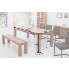 Étkezőasztal masszív Timber 160 cm sheesham