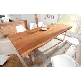   Luxus étkezőasztal Massive II New 200 cm - Honey - asztallap 35mm - akác