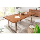 Luxus étkezőasztal Massive II New 200 cm - Honey - asztallap 35mm - akác