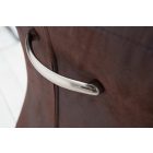 Szánkótalpas szék Bull kávé barna