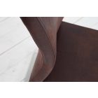 Szánkótalpas szék Bull kávé barna