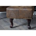 Chesterfield puff vintage