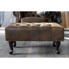 Chesterfield puff vintage