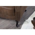 Luxus vintage fotel Chesterfield füles 