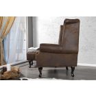 Luxus vintage fotel Chesterfield füles 