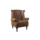 Luxus vintage fotel Chesterfield füles 