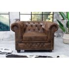 Luxus vintage fotel Chesterfield 