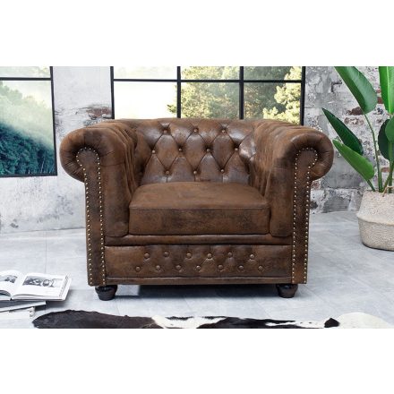 Luxus vintage fotel Chesterfield 