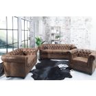 Luxus vintage fotel Chesterfield 