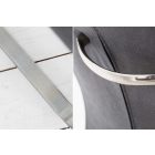 Szánkótalpas szék Bull vintage szürke