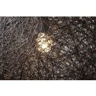 Lámpa Wrap fekete 60 cm