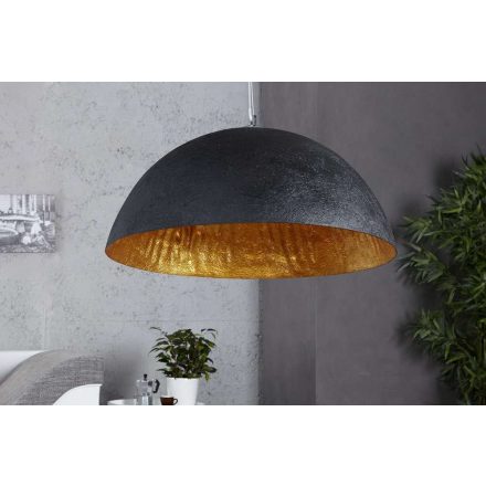 Lámpa Glimer 50 cm fekete - arany  