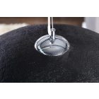 Lámpa Glimer 50 cm fekete - arany  