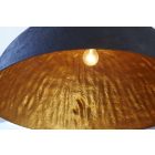 Lámpa Glimer 50 cm fekete - arany  