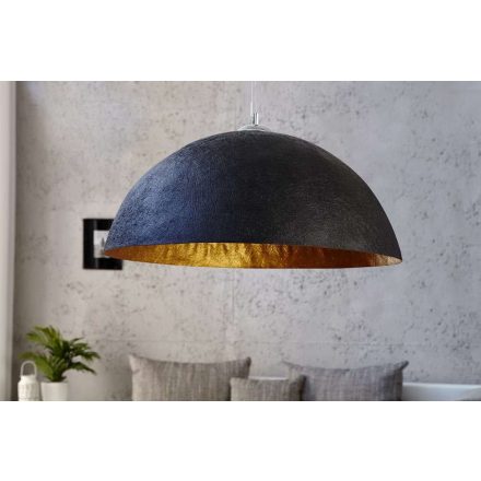 Lámpa Glimer 70 cm fekete - arany