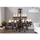 Luxus csillár Barisimo XL fekete