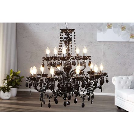 Luxus csillár Barisimo XL fekete