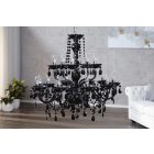 Luxus csillár Barisimo XL fekete