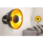 Fali lámpa STAGE fekete, arany 