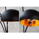 Állólámpa Qualle fekete-arany