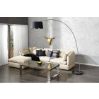 Állólámpa SHAPE fekete-arany