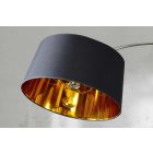 Állólámpa SHAPE fekete-arany