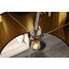 Állólámpa SHAPE fekete-arany