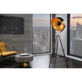 Design állólámpa STAGE 168 cm fekete arany