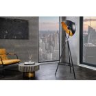 Design állólámpa STAGE 168 cm fekete arany