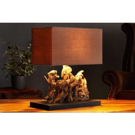 Asztali lámpa uszadékfából NATURE 