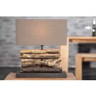 Asztali lámpa FERRE barna