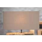 Asztali lámpa FERRE barna