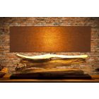 Asztali lámpa uszadékfából Lake bézs