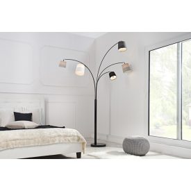 Stílusos ívelt állólámpa SHADOW 