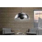 Függőlámpa Stage 55 cm fekete-ezüst